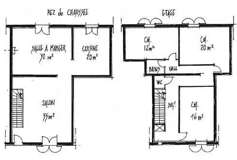 plan de gîte